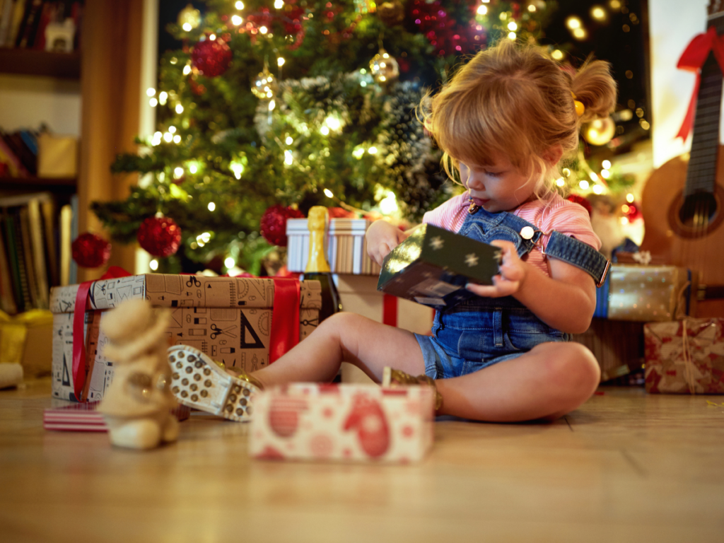 The Barn Blog Post - Holiday Gift Guide for Tiny Humans Birth to 4 Years - From The Barn UPT